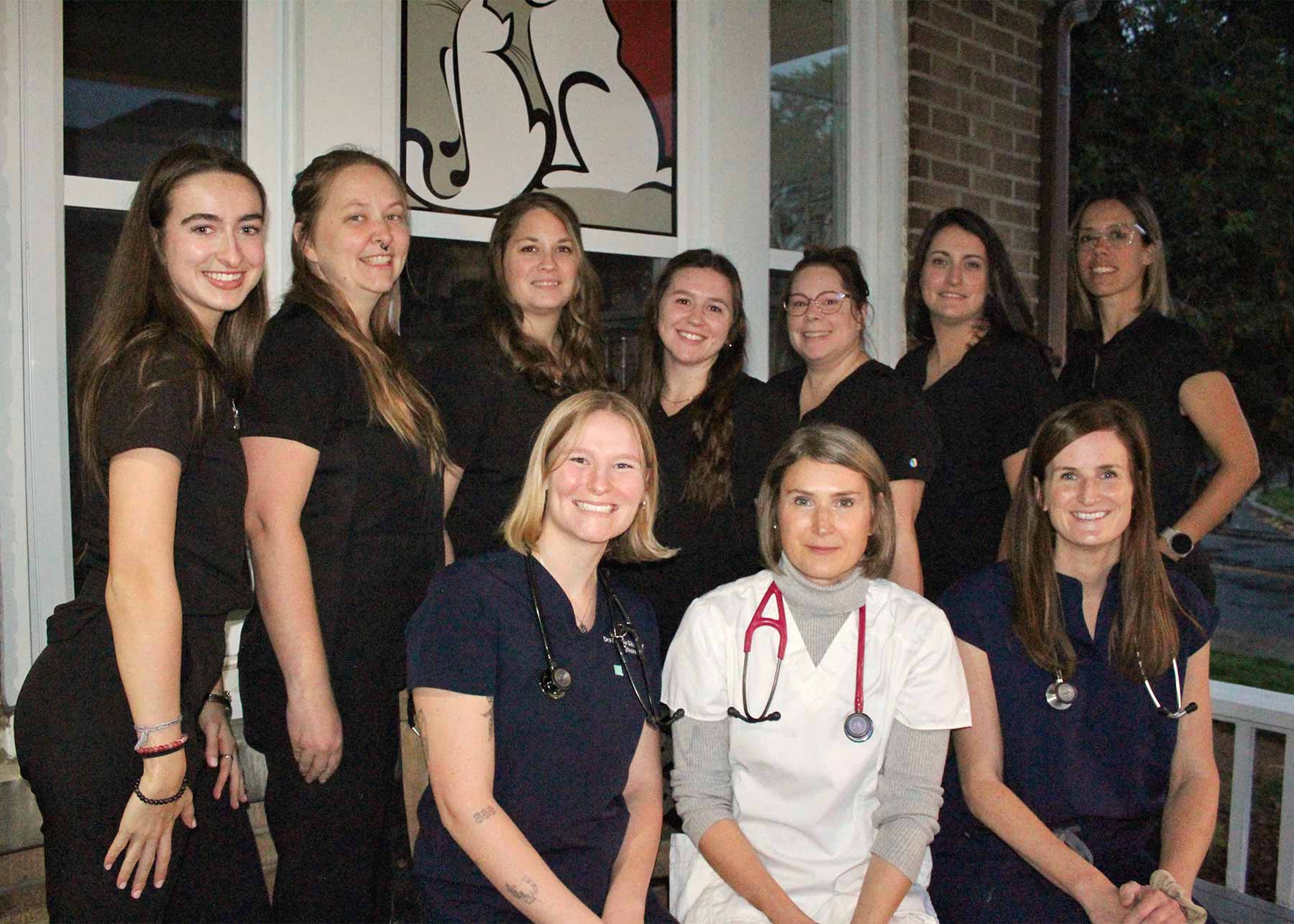 équipe clinique vétérinaire du Vieux-Dorion